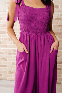 Thumbnail for Social Graces Wide Leg Jumpsuit