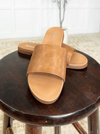 Thumbnail for Sole Mate Slip on Sandals in Tan