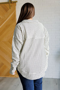 Thumbnail for Striped Serendipity Pullover