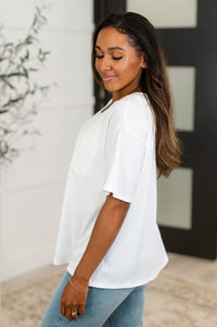 Thumbnail for Take It Easy Slouchy Tee in Ivory