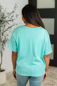 Thumbnail for Take It Easy Slouchy Tee in Mint