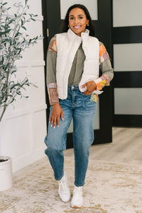 Thumbnail for Sweet as Pie Color Block Relaxed Long Sleeve