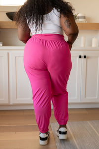 Thumbnail for The Motive Slouch Jogger in Hot Pink