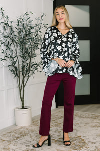 Thumbnail for Time and Time Again Floral Blouse