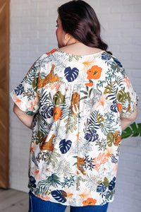 Thumbnail for Truly Paradise Dolman Sleeve Blouse