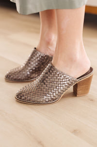 Thumbnail for Walk With Me Woven Mules