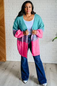 Thumbnail for When We're Grooving Open Front Cardigan