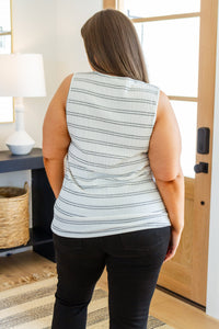 Thumbnail for Wind In My Sails Striped Tank