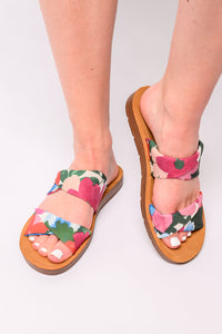 Thumbnail for With a Twist Sandal in Flowers