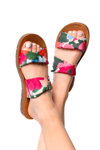 Thumbnail for With a Twist Sandal in Flowers