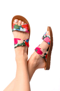 Thumbnail for With a Twist Sandal in Flowers