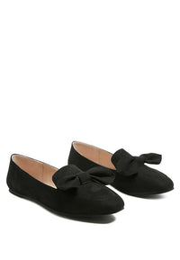 Thumbnail for REMEE Front Bow Loafers