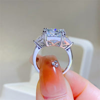 Thumbnail for 5 Carat Moissanite 925 Sterling Silver Ring