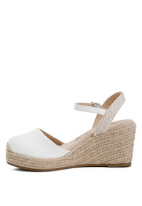 Thumbnail for Trand Wedge Espadrille Sandals