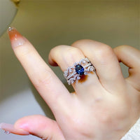 Thumbnail for 1 Carat Moissanite 925 Sterling Silver Ring