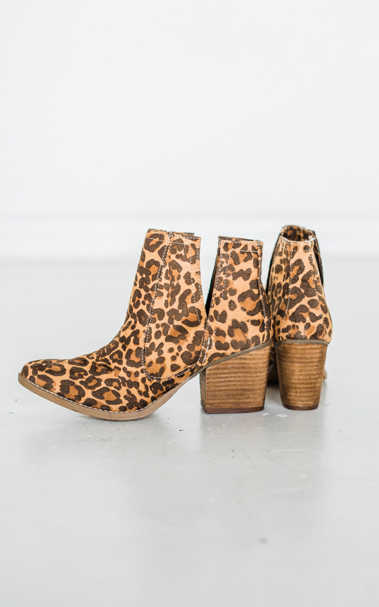 Tarim Bootie in Leopard