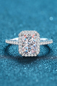 Thumbnail for 1 Carat Rectangle Moissanite Ring