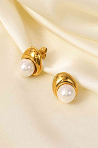 Thumbnail for Lovelier Than Ever Pearl Stud Earrings