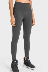 Thumbnail for High-Rise Wide Waistband Yoga Leggings