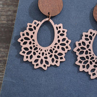 Thumbnail for Geometric Cutout Dangle Earrings