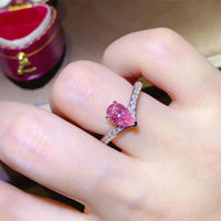 Thumbnail for 1 Carat Moissanite 925 Sterling Silver Ring