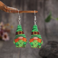 Thumbnail for Wooden Alloy Dangle Earrings