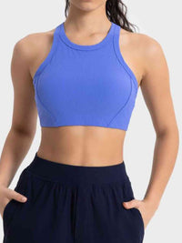 Thumbnail for Wide Strap Cropped Sport Tank