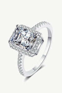 Thumbnail for 1 Carat Rectangle Moissanite Ring