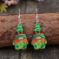 Thumbnail for Wooden Alloy Dangle Earrings