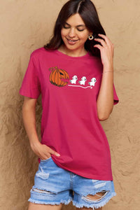 Thumbnail for Simply Love Full Size Jack-O'-Lantern Graphic Cotton T-Shirt