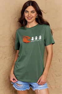 Thumbnail for Simply Love Full Size Jack-O'-Lantern Graphic Cotton T-Shirt