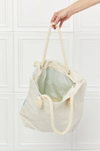 Thumbnail for Justin Taylor Picnic Date Tassle Tote Bag