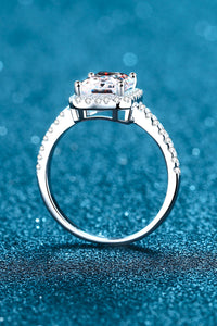 Thumbnail for 1 Carat Rectangle Moissanite Ring