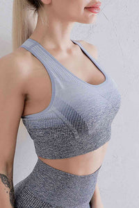 Thumbnail for Gradient Racerback Sports Bra