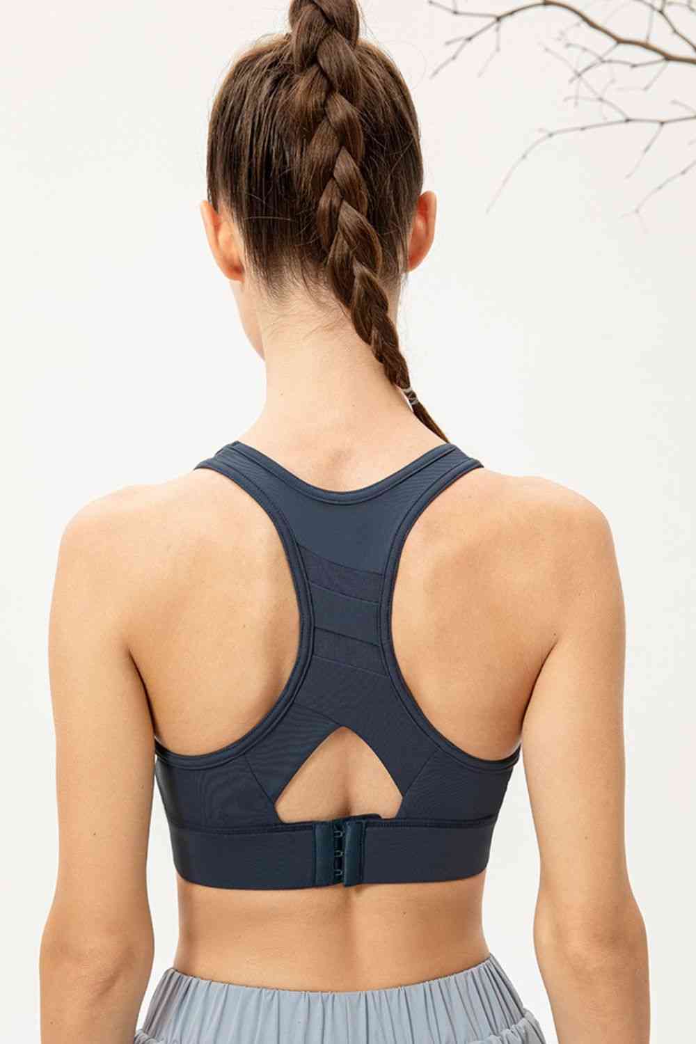 Scoop Neck Long Sports Bra