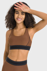 Thumbnail for Contrast Sports Bra