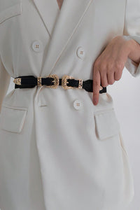 Thumbnail for Double Buckle Elastic Belt