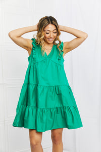 Thumbnail for Hailey & Co Play Date Full Size Ruffle Dress