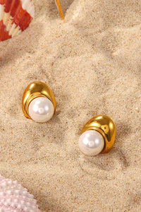 Thumbnail for Lovelier Than Ever Pearl Stud Earrings