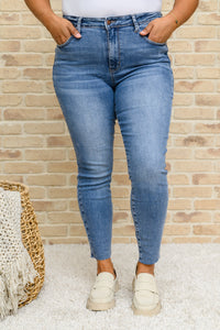 Thumbnail for Becca Hi-Waisted Embroidered Pocket Relaxed Jeans