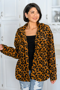 Thumbnail for Castle Spotting Animal Print Jacket