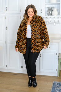 Thumbnail for Castle Spotting Animal Print Jacket