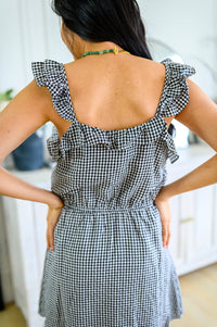 Thumbnail for Day Date Gingham Dress