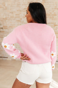 Thumbnail for Don't Worry About a Thing Floral Sweater