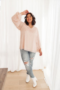 Thumbnail for Express Yourself Top in Peach