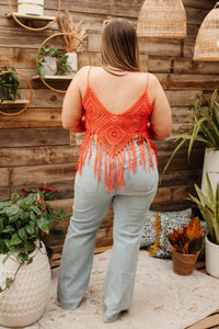 Thumbnail for Festival Fringe Tank in Orange