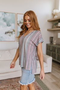 Thumbnail for Let's Cruise Striped Top