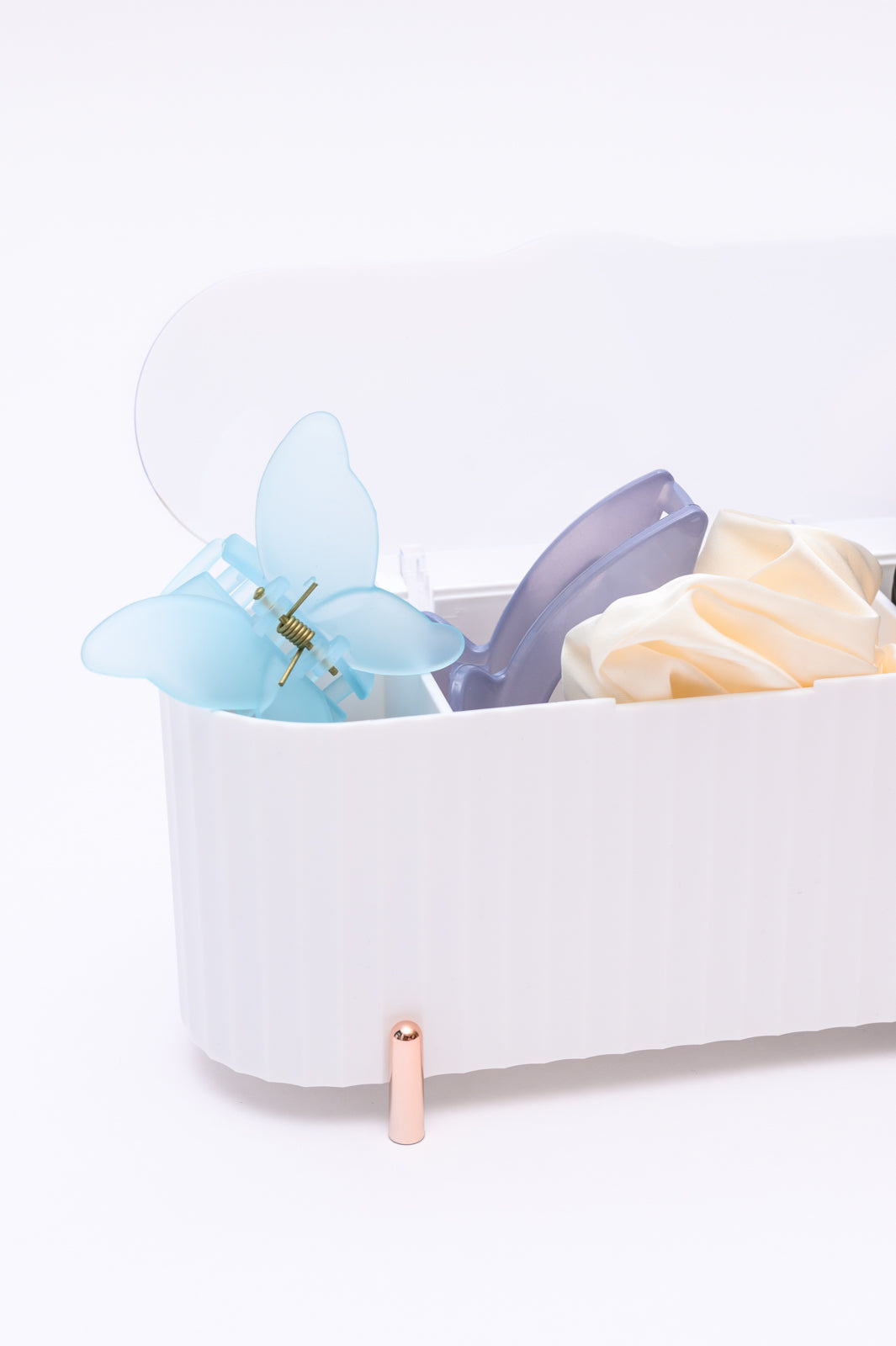 Mini Beauty Organizer in White