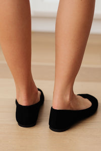 Thumbnail for On Your Toes Ballet Flats in Black