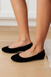 Thumbnail for On Your Toes Ballet Flats in Black